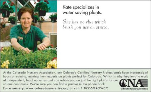 Colorado Nursery Association · my own client